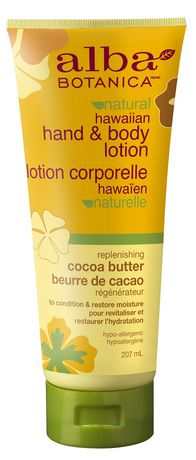 Alba Botanica Cocoa Butter Hand & Body Lotion - 207ml / 6.9 fl oz.