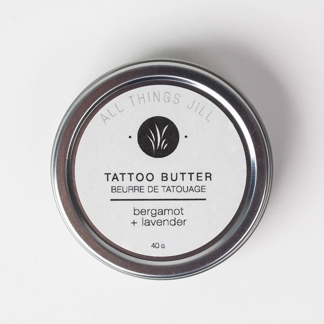 All Things Jill Bergamot + Lavender Tattoo Butter - 40g