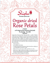 Load image into Gallery viewer, Shipka Organic Dried Rose Petals (Damascena) - 250g
