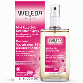 Weleda Wild Rose 24H Deodorant Spray - 100ml / 3.4 fl. oz.