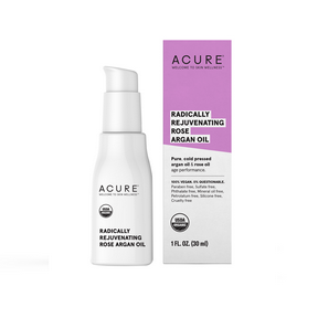 Acure Rejuvenating Rose Argan Oil - 30ml / 1 fl. oz.