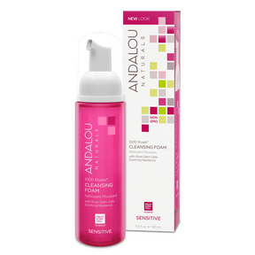 Andalou Naturals 1000 Roses Cleansing Foam - 163ml / 5.5. fl. oz.