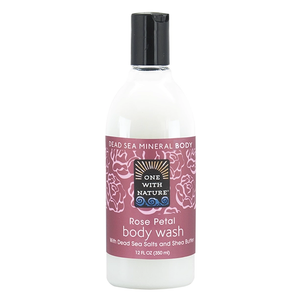 One With Nature Rose Petal Body Wash - 350ml