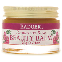 Load image into Gallery viewer, Badger Balms Rose Beauty Balm (Delicate Skin) - 28g / 1 fl. oz.
