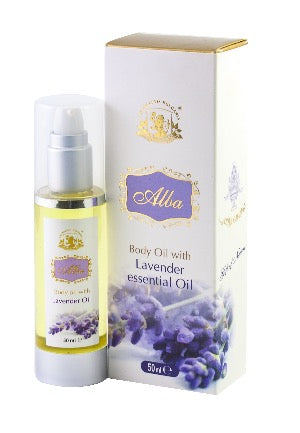 Body Oil with Organic Lavender Oil - 50ml